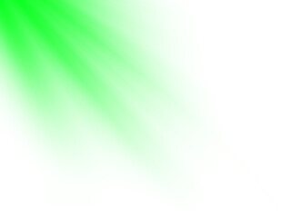 abstract green ray lights background transparent 