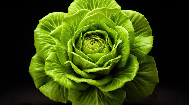 showing vegetable healthy food, lettuce artwork