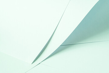 Large sheets of A1 paper. Light green color. Illustration.