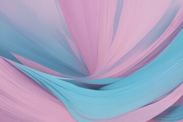 Abstract background liqued paints in pastel pink and pastel blue color.