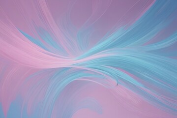 Obraz premium Abstract background liqued paints in pastel pink and pastel blue color.