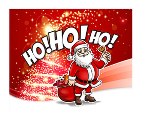 bright year postcard