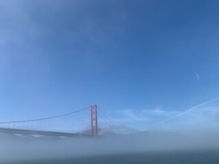 Fototapeta na wymiar Pont du Golden Gate à San Francisco en Californie