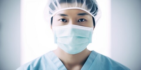 Fototapeta premium Portrait of surgeon doctor