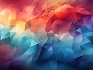 Obraz premium Colorful abstract geometric trendy gradient backdrop.