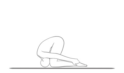 Yoga's Rabbit Pose: Stretch, Relax, Find Balance