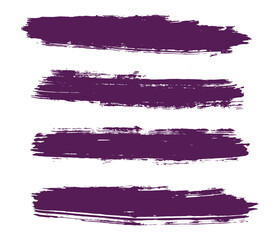 Paint purple brush stroke illustration background