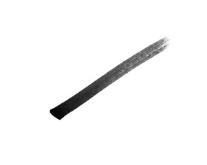 black marker pen scribble on png transparent background
