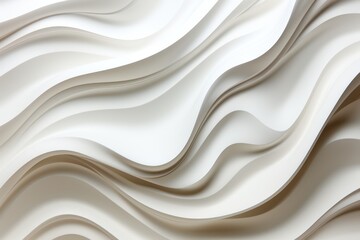 Obraz premium Chromatic Brilliance Sculptures Subtle Gradients of White and Black, Abstract Symmetry 
