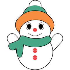 Snowman Illustration