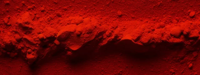 Foto auf Acrylglas Scharfe Chili-pfeffer Red paprika chili powder seamless texture background.