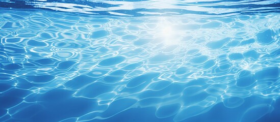 blue water background