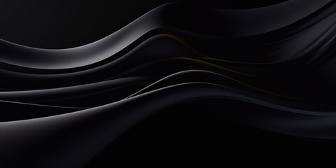 Wavy black background