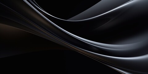 Wavy black background