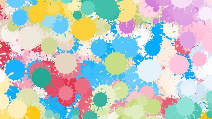abstract colorful watercolor ink splash painting background