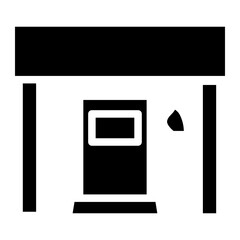 gas station glyph