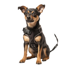 Dog Harness on a isolated white background.