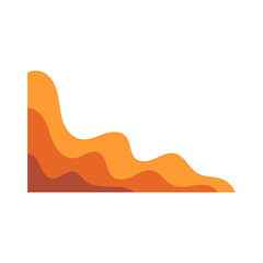 Abstract Corner Decoration