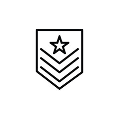  star icon vector on white background