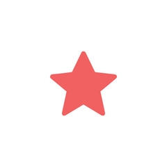  star icon vector on white background