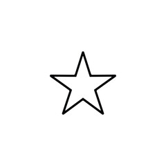 star icon vector on white background