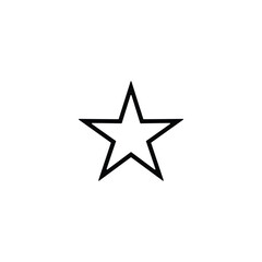  star icon vector on white background