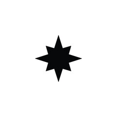  star icon vector on white background