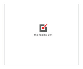 the healing box logo design