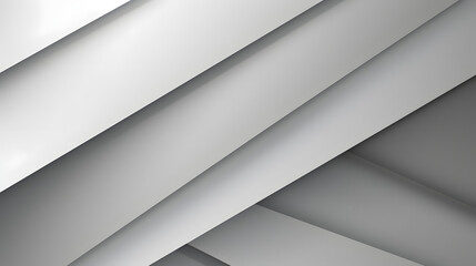 Gray and white diagonal line architecture geometry tech abstract subtle background vector illustration. Generative AI.