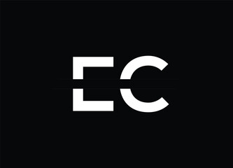 EC letter logo and monogram logo