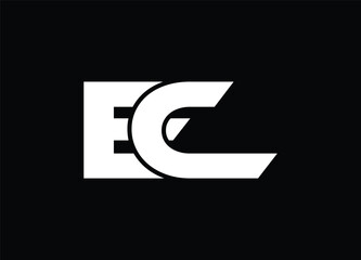 EC letter logo and monogram logo