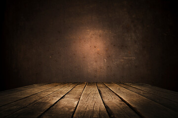 background in grunge style - empty table surface background