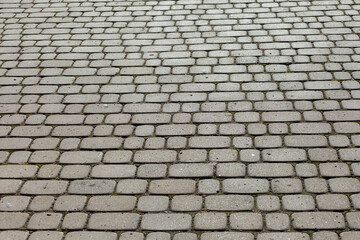 Pavement and the city. Texture, background, photo