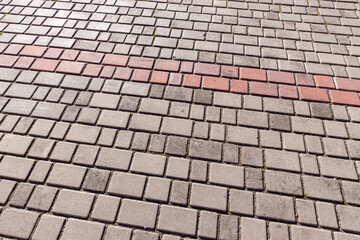 Pavement and the city. Texture, background, photo