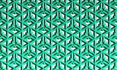 Fototapeta premium The vector image is well-designed and executed. The lines are smooth and crisp, and the colors are vibrant and saturated. The image is also perfectly symmetrical, which means that it can be repeated i