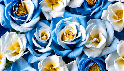 Beautiful Blue Rose Background