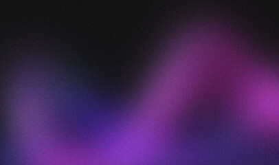 black purple pink , template empty space shine bright light and glow , grainy noise grungy spray texture color gradient rough abstract retro vibe background