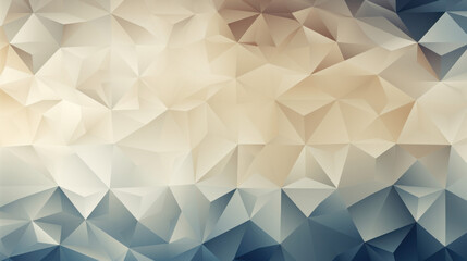 Obraz premium Low Poly Triangle Mosaic in Classic Navy