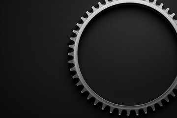 Abstract gear wheel mechanism background, machine and engineering tool equipment technology