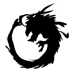 龍・ドラゴンのイラスト素材　ベクター