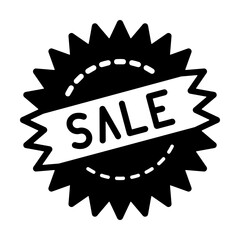 Red Tag Sale Icon