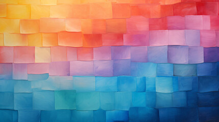 Multicolored Color-Field Abstraction for Dynamic and Expressive Visual Artistry.