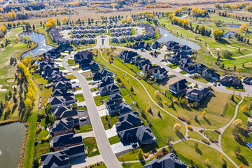 The Willows: Aerial Sweep Over Saskatoon's Prestigious Community