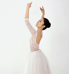Fototapeta premium young ballet dancer in tutu