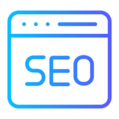 seo gradient icon