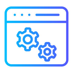 settings gradient icon