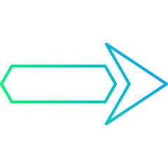 Futuristic HUD Arrow