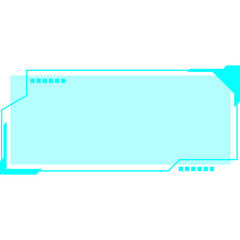 Futuristic HUD Textbox