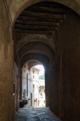 Fototapeta premium Sorano, historic town in Grosseto province, Tuscany