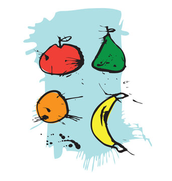 Fruit vector image